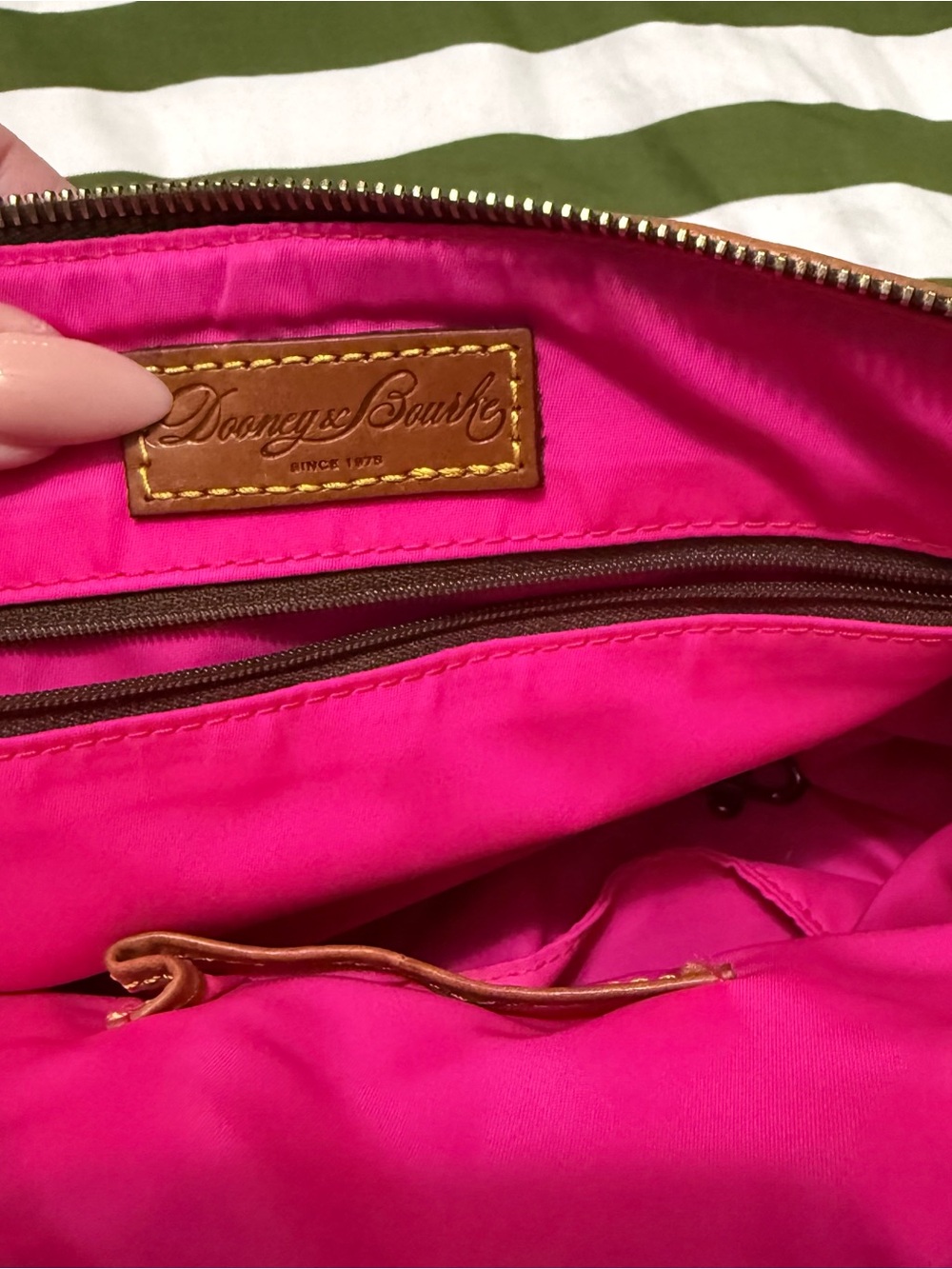 Dooney & Bourke Nylon Black Satchel - Picture 8 of 12